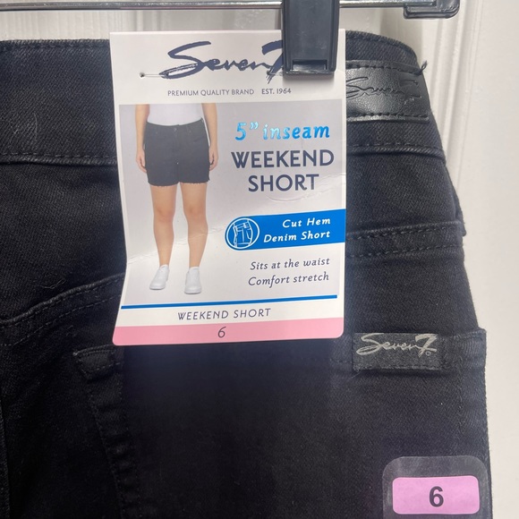 NWT: Seven7 black shorts - Picture 4 of 4